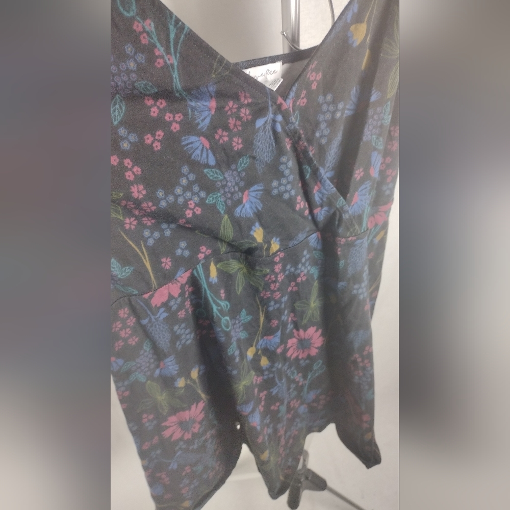Love Fire Kids Floral Print Spaghettis Strap Dress Size Medium NWT - Picture 6 of 9